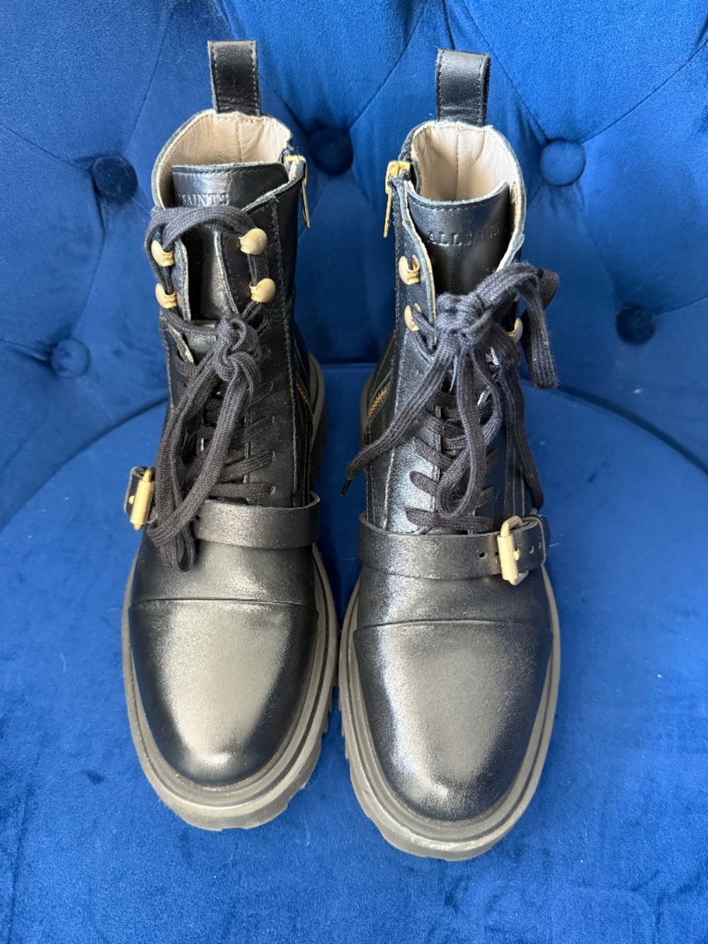 All Saints Combat Boots